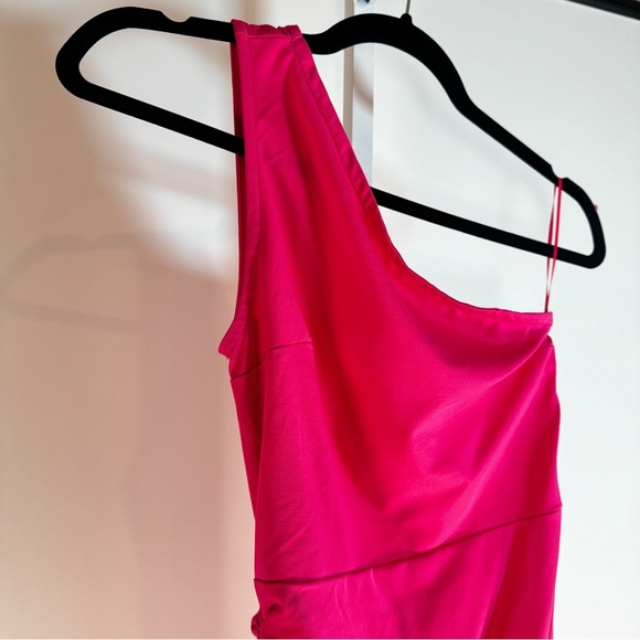 Sarin Mathews Womens One Shoulder Ruched Bodycon Dress. Size xs. - Picture 14 of 17